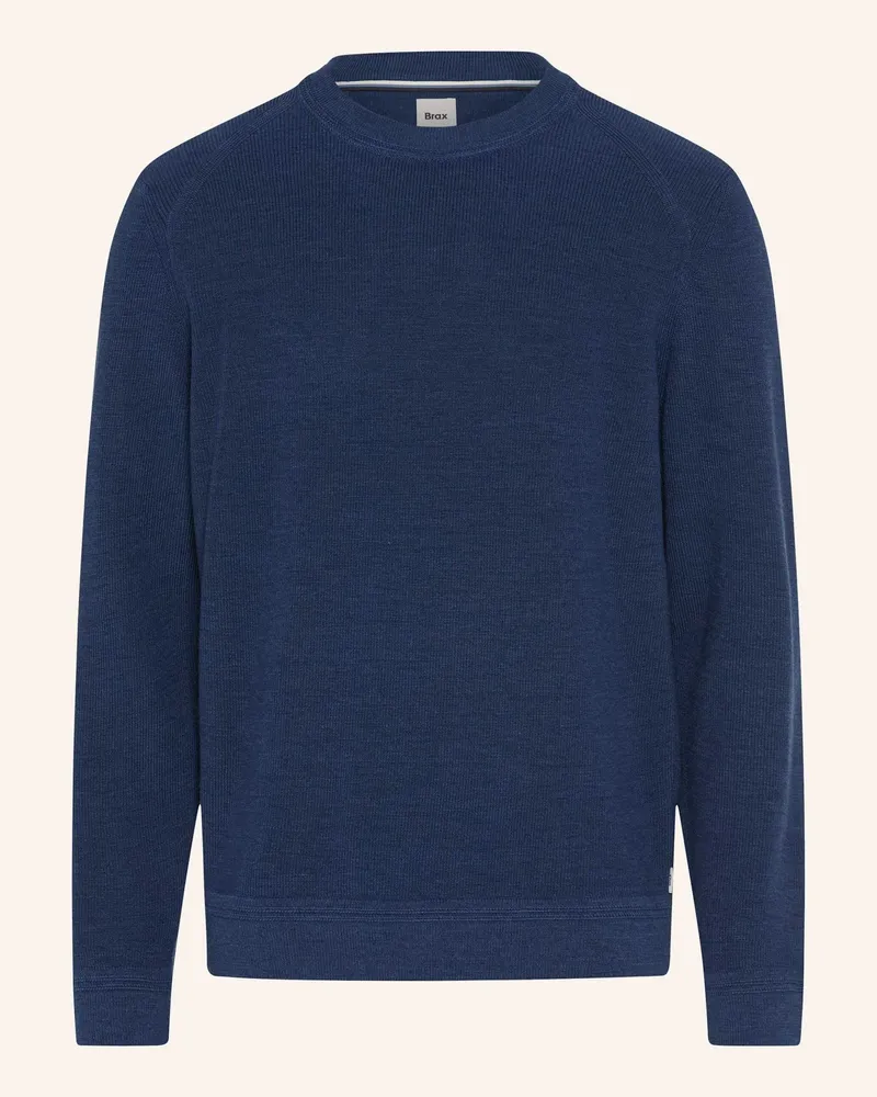 Brax Strickpullover Style Roy blau Blau