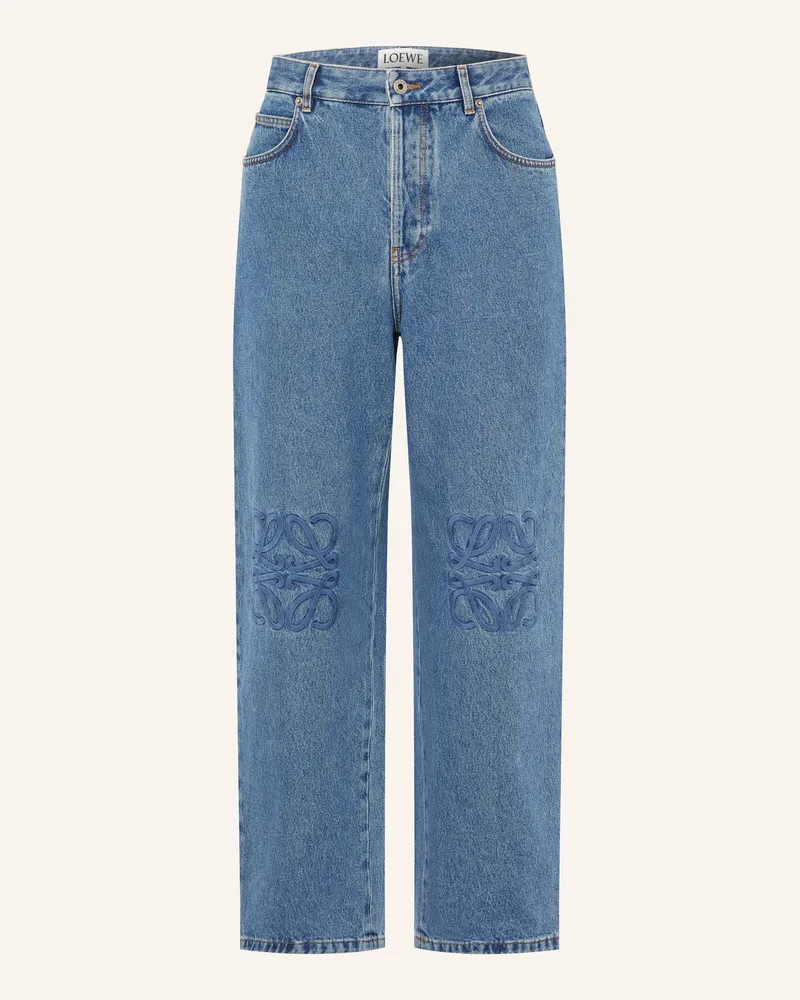 Loewe Jeans Anagram Baggy Regular Fit blau 5320