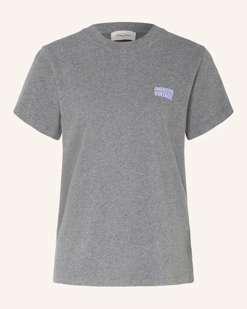 American Vintage T-Shirt Ykobow grau Grau
