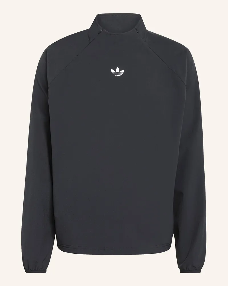 adidas Adidas Adicolor Woven Drill Top schwarz Schwarz