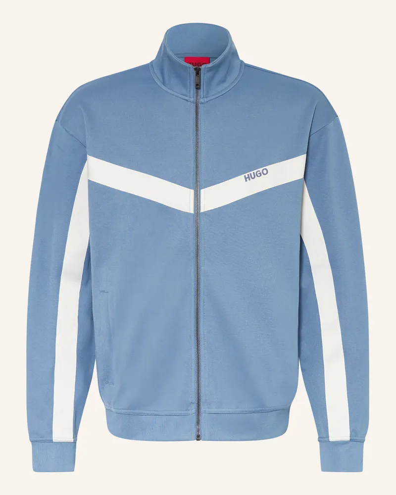 HUGO BOSS Trainingsjacke Darti blau Petrol