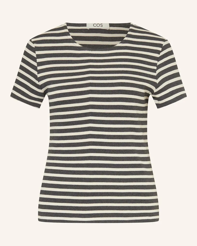 COS Strickshirt Dunkelgrau