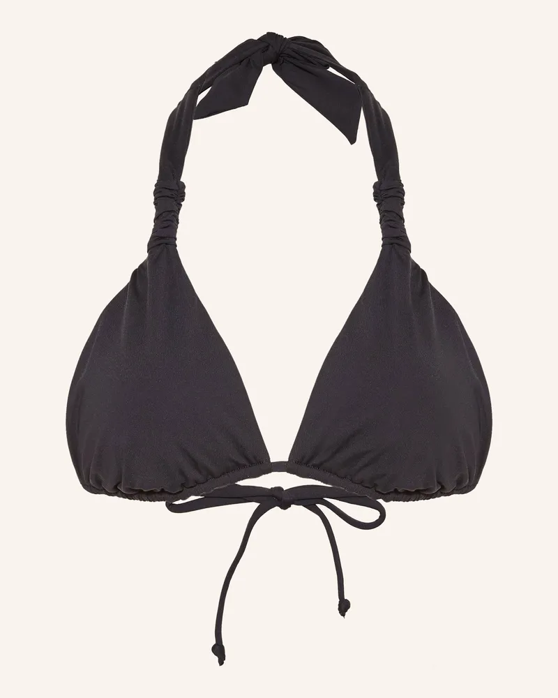 Seafolly Australia Triangel-Bikini-Top SEAFOLLY COLLECTIVE Schwarz