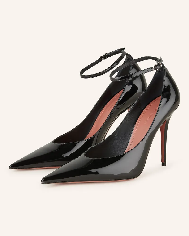 Amina Muaddi Slingpumps Schwarz