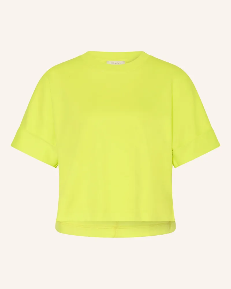 lilienfels T-Shirt gelb Neongelb