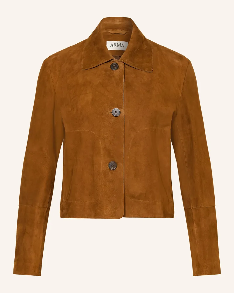 Arma Lederjacke braun Braun