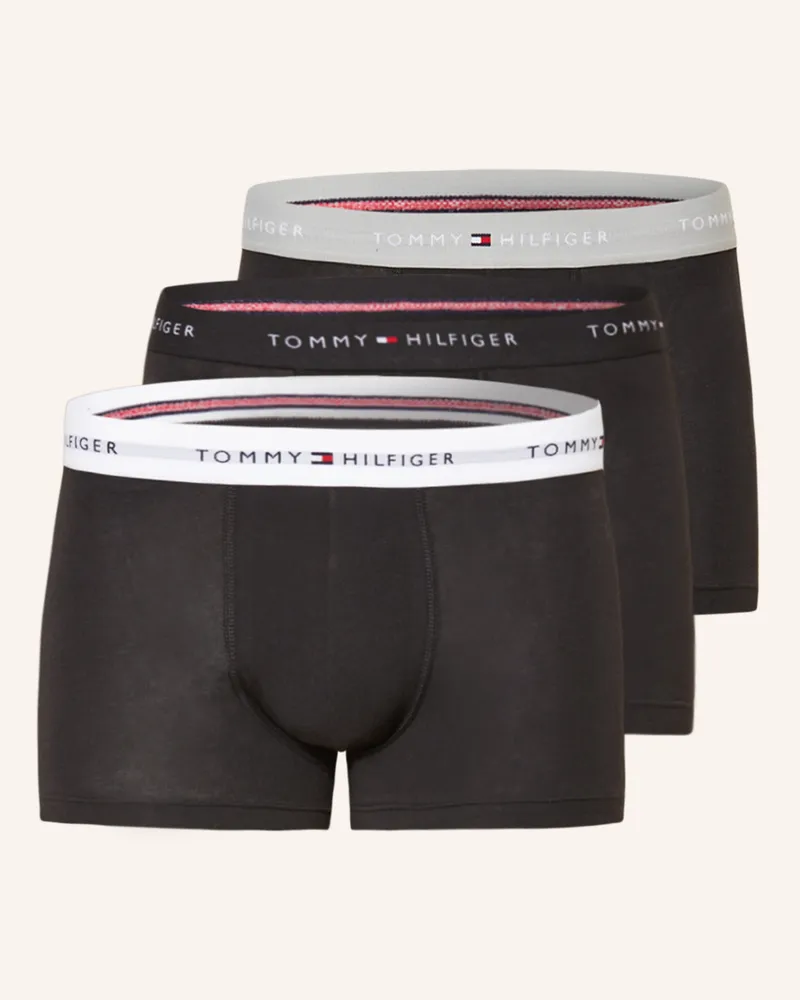 Tommy Hilfiger 3er-Pack Boxershorts Schwarz