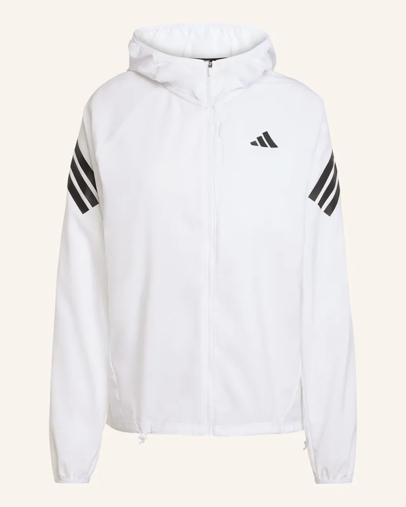 adidas Laufjacke adi365 Iconic weiss Weiss
