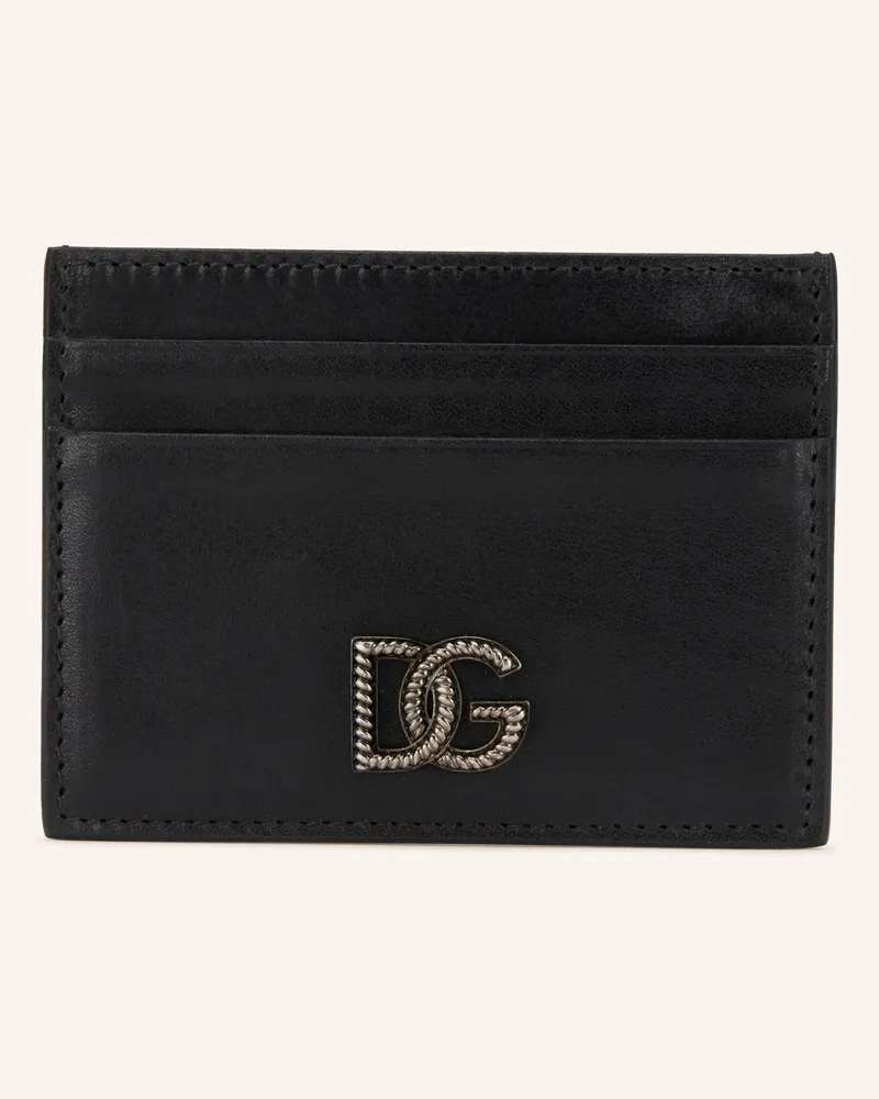 Dolce & Gabbana Kartenetui schwarz Schwarz