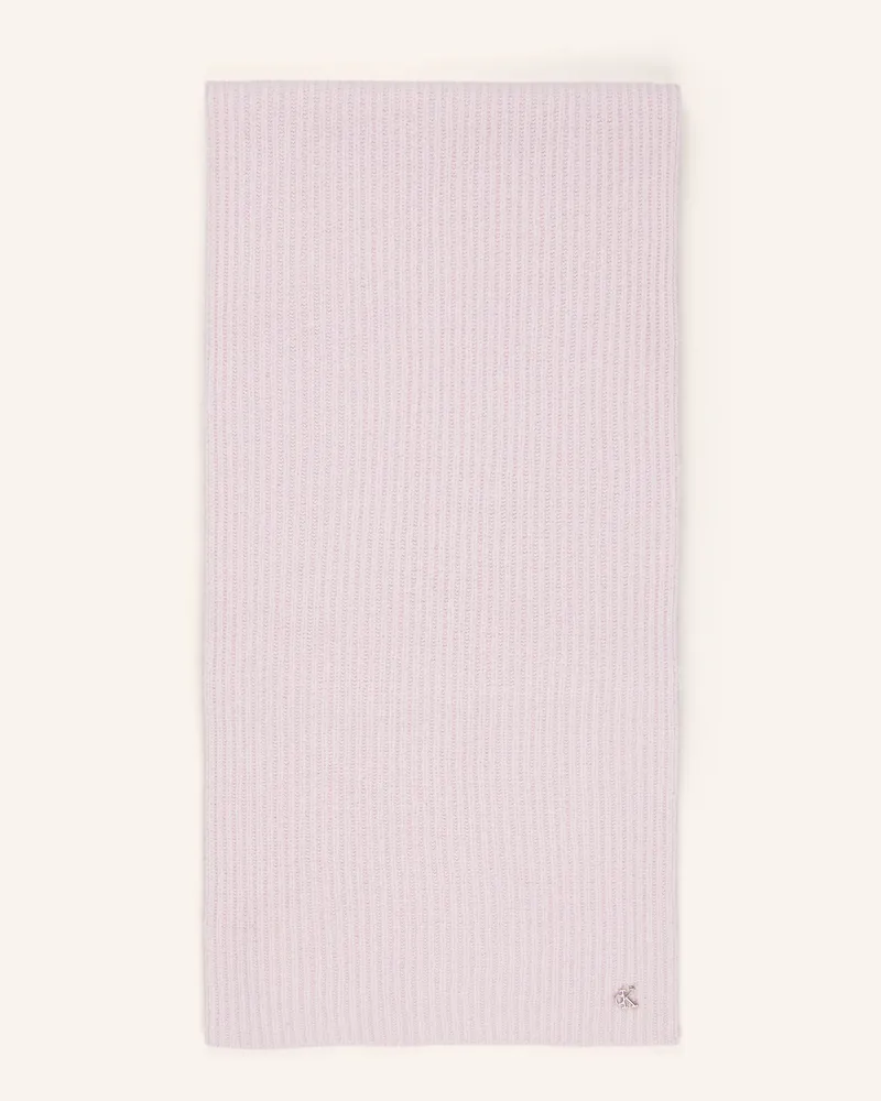 Calvin Klein Schal lila Hellrosa