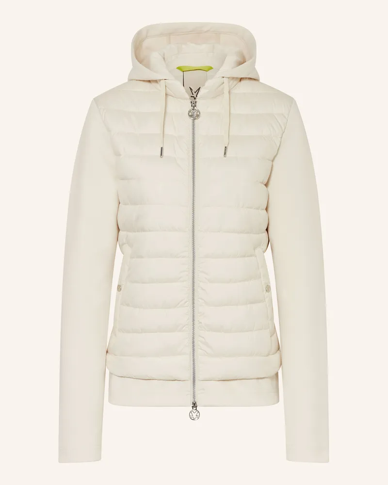 Fuchs Schmitt Steppjacke im Materialmix Creme