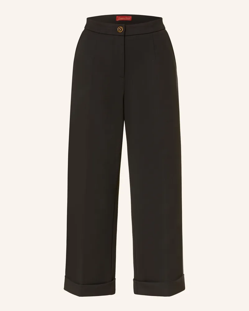 Elena Mirò Culotte schwarz Schwarz