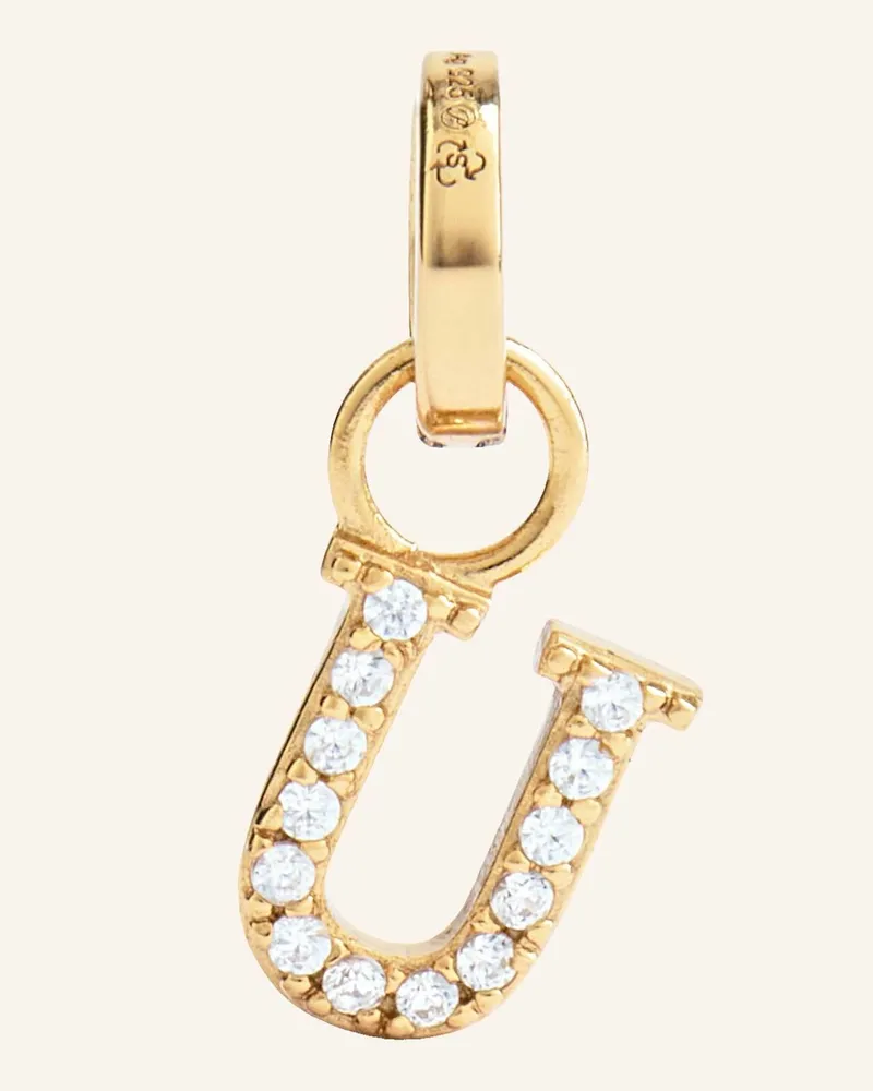 POMPIDOU Anhänger U By Glambou gold Gold