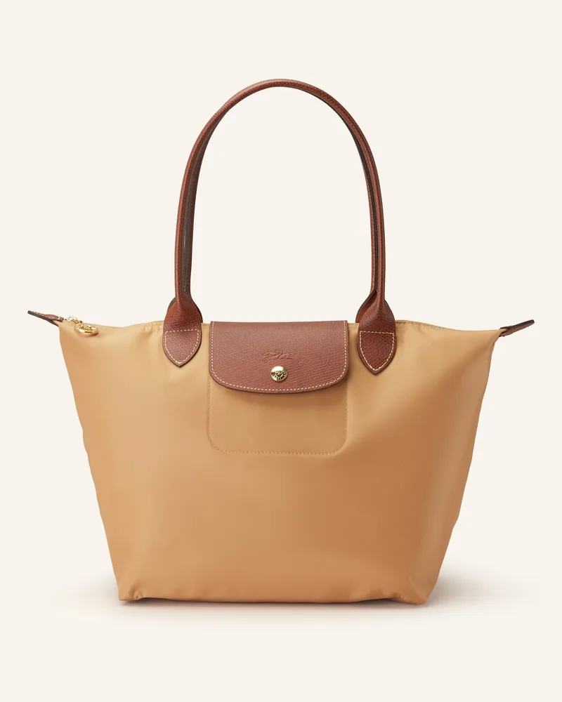 Longchamp Shopper Le Pliage M braun Cognac