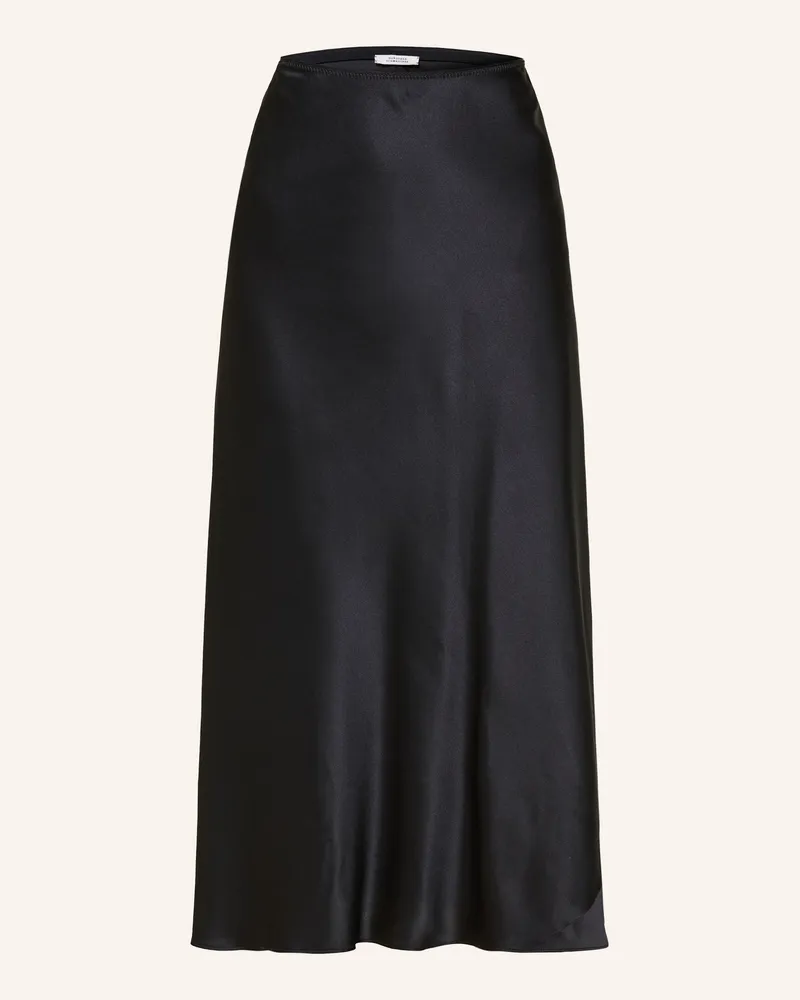 Dorothee Schumacher Seidenrock SENSE OF SHINE Schwarz