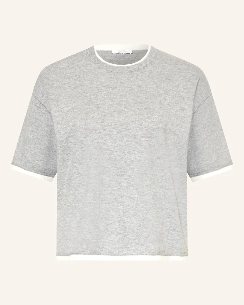 OPUS Strickshirt PINNI Grau