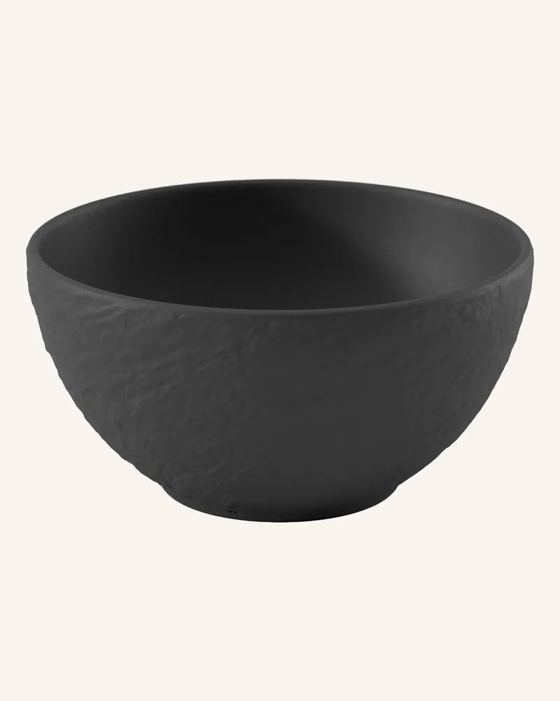 Villeroy & Boch Müslischale MANUFACTURE ROCK - MICKEY MOUSE Schwarz
