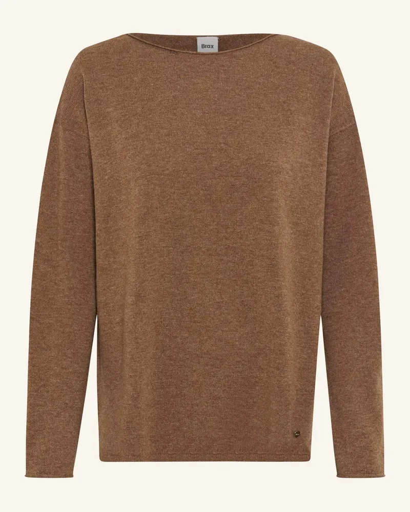 Brax Strickpullover STYLE LIZ Taupe