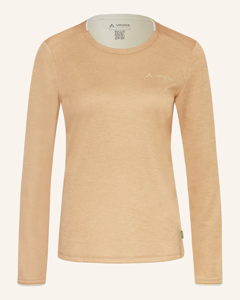 Vaude Longsleeve Essential beige Beige