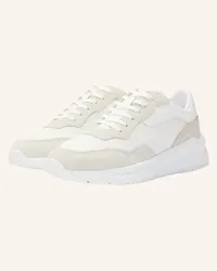 HUGO BOSS Turnschuh SKYLAR_RUNN_MESDMT - WEISS Weiss