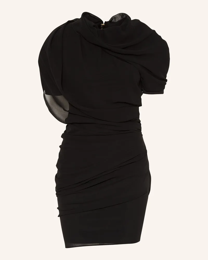 Jacquemus Cocktailkleid LA ROBE CASTAGNA mit Cut-out Schwarz