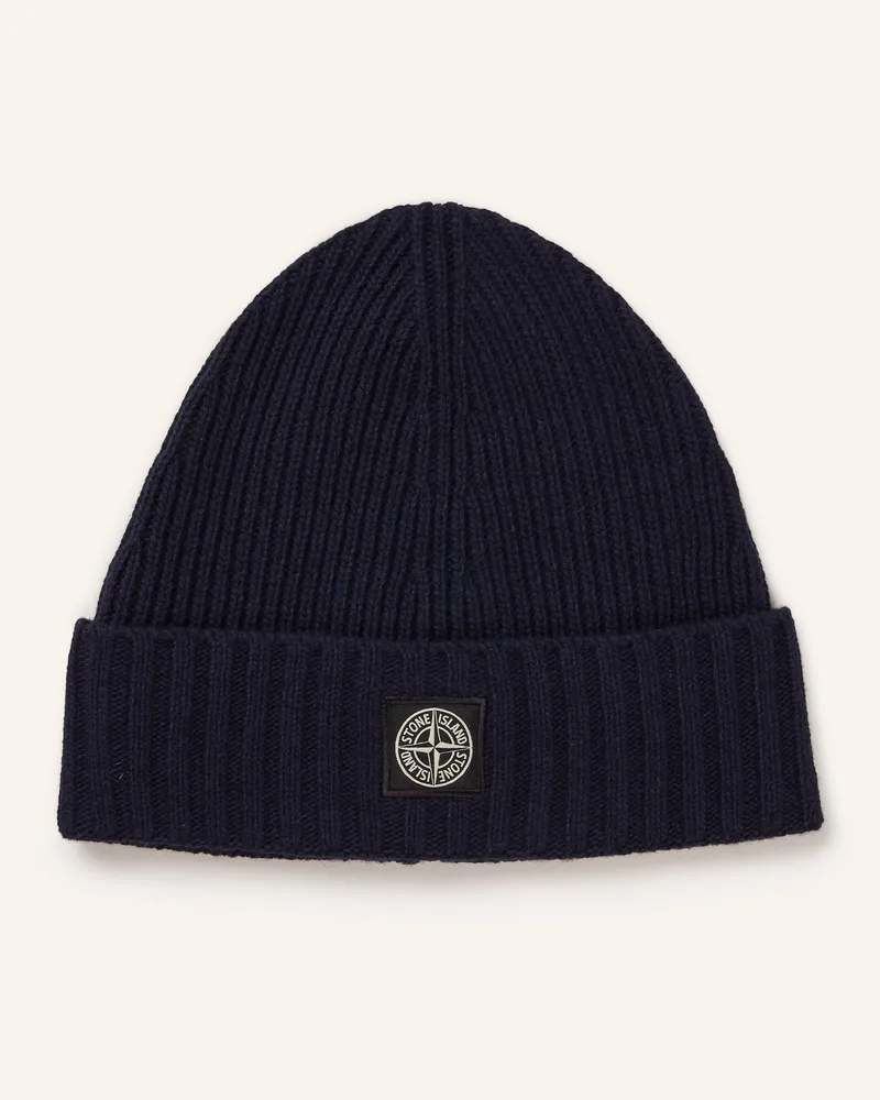 Stone Island Mütze Dunkelblau