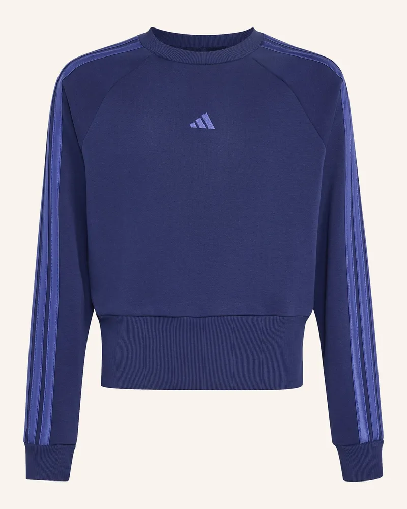 adidas Satin Sweatshirt blau Blau
