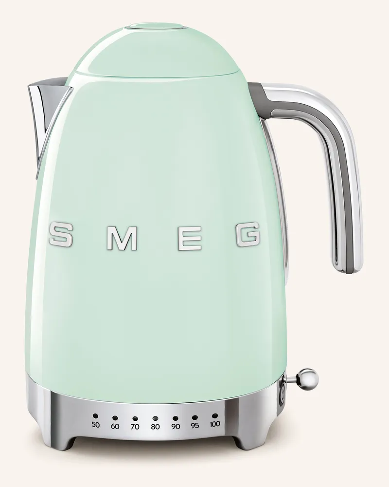 Smeg Wasserkocher klf04 gruen Hellgrün