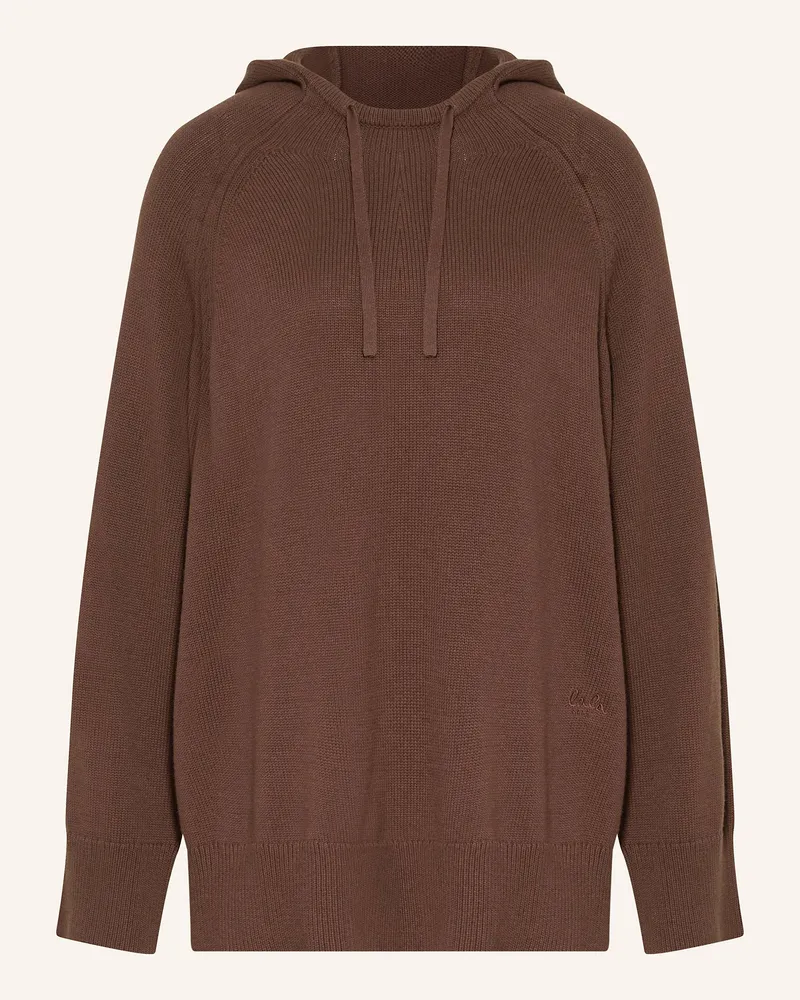 Lala Berlin Strick-Hoodie KIANA Braun