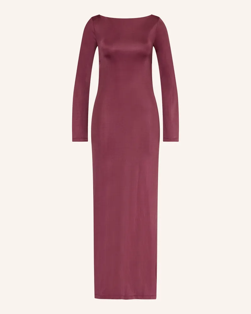 HUGO BOSS Kleid Nultraviol rot Dunkellila