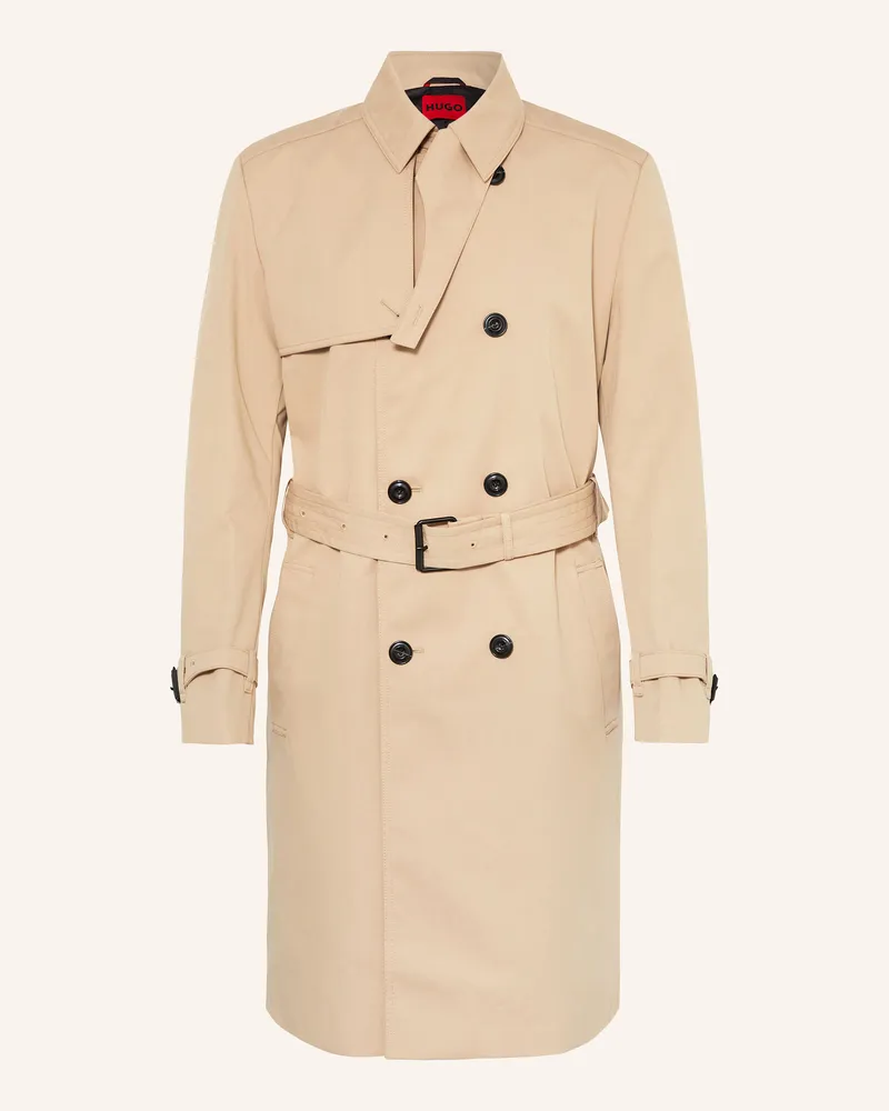 HUGO BOSS Trenchcoat Maluks beige Beige
