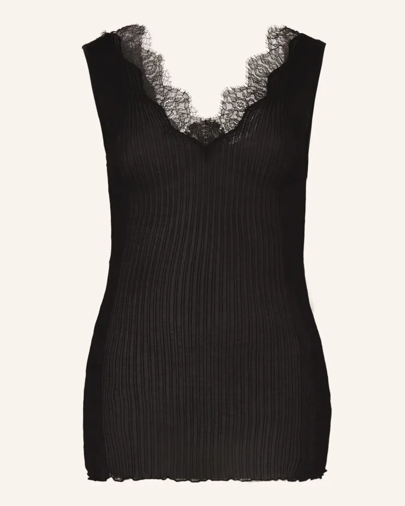 Zimmerli Top Richelieu schwarz Schwarz