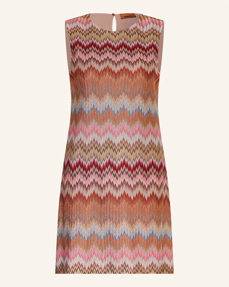 Missoni Strickkleid Cognac