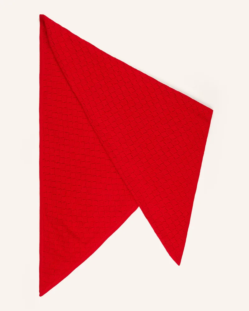 Johann & Johanna Dreieckstuch rot Rot