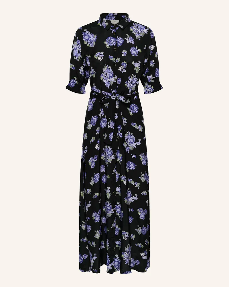 Kaffe Maxikleid Kavelana schwarz Schwarz