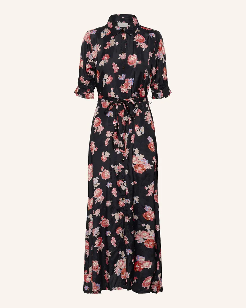 Kaffe Maxikleid Kavelana schwarz Schwarz