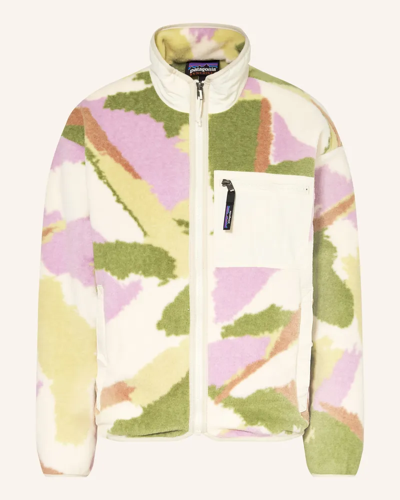 Patagonia Fleecejacke beige Creme