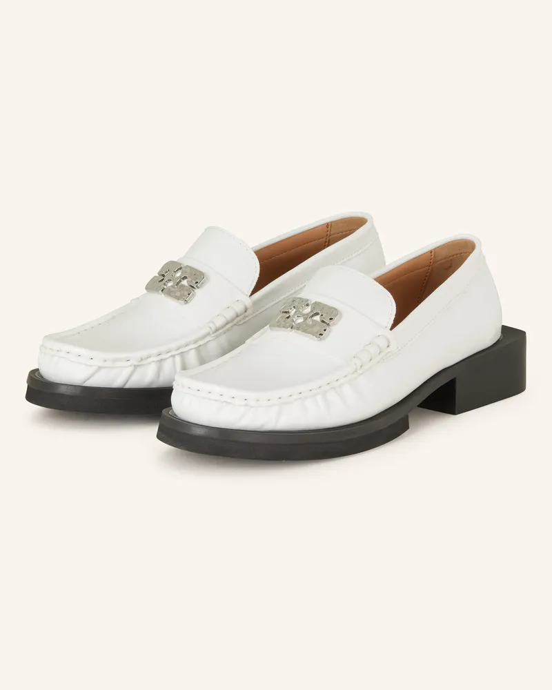Ganni Loafer Weiss