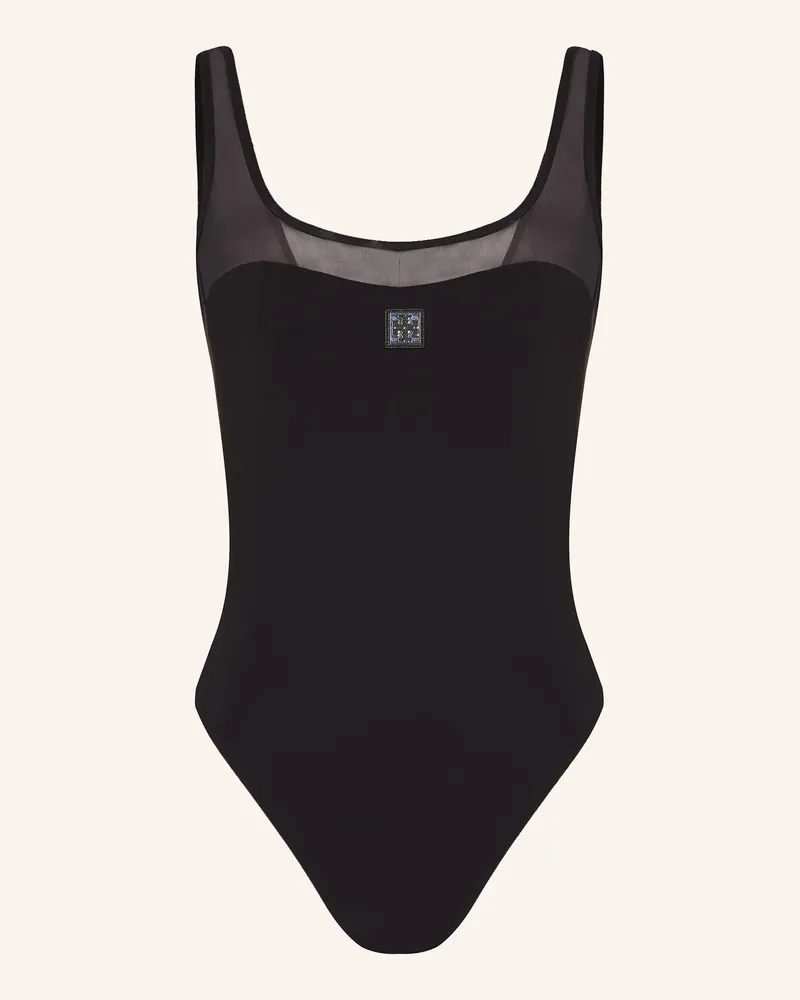 Tory Burch Badeanzug Schwarz