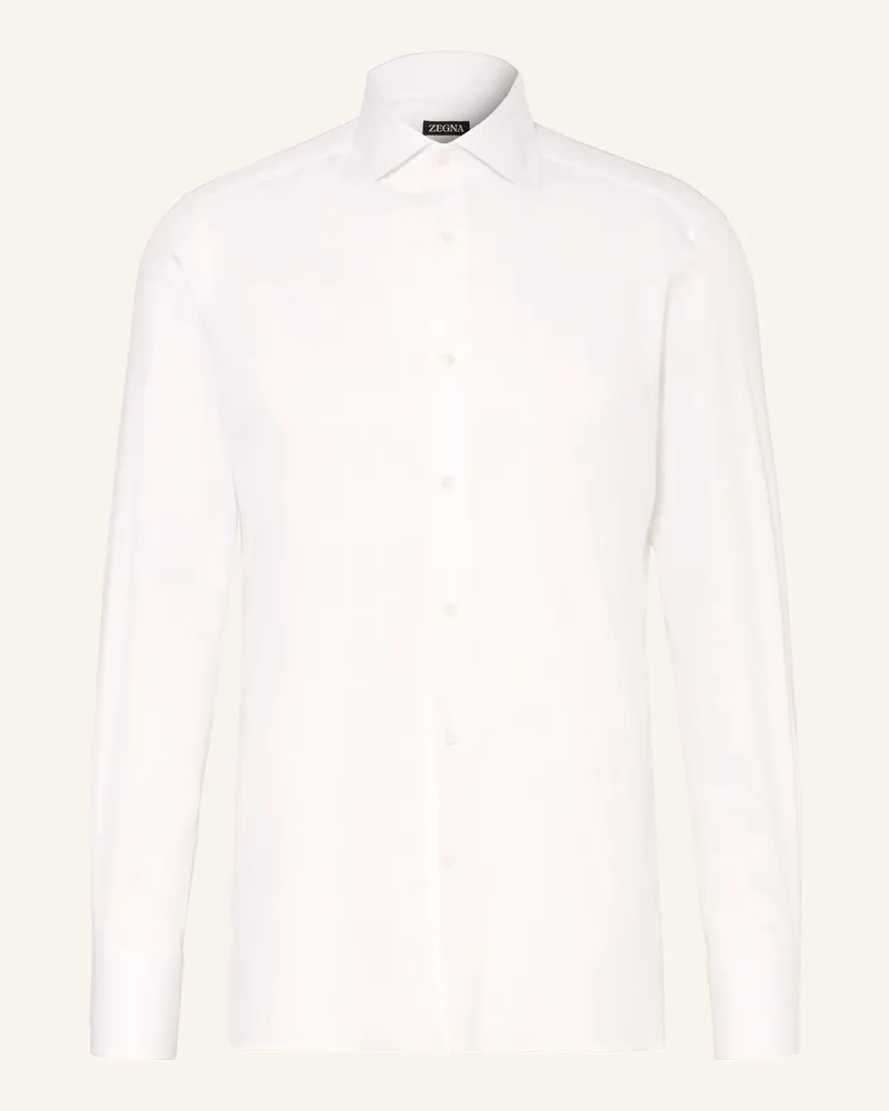 Ermenegildo Zegna Hemd Regular Fit Weiss