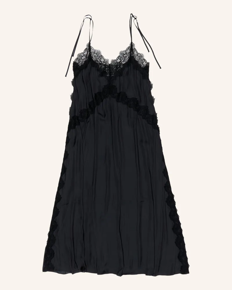 BIMBA Y LOLA Spitzenkleid Blau