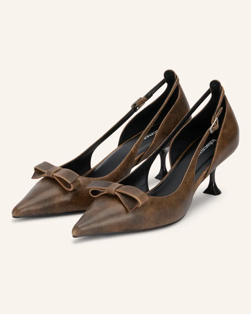 Lola Cruz Pumps Laia braun Dunkelbraun