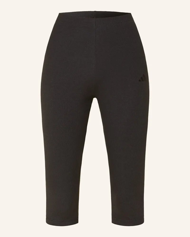 adidas Tights Seasonal Essentials Rib schwarz Schwarz