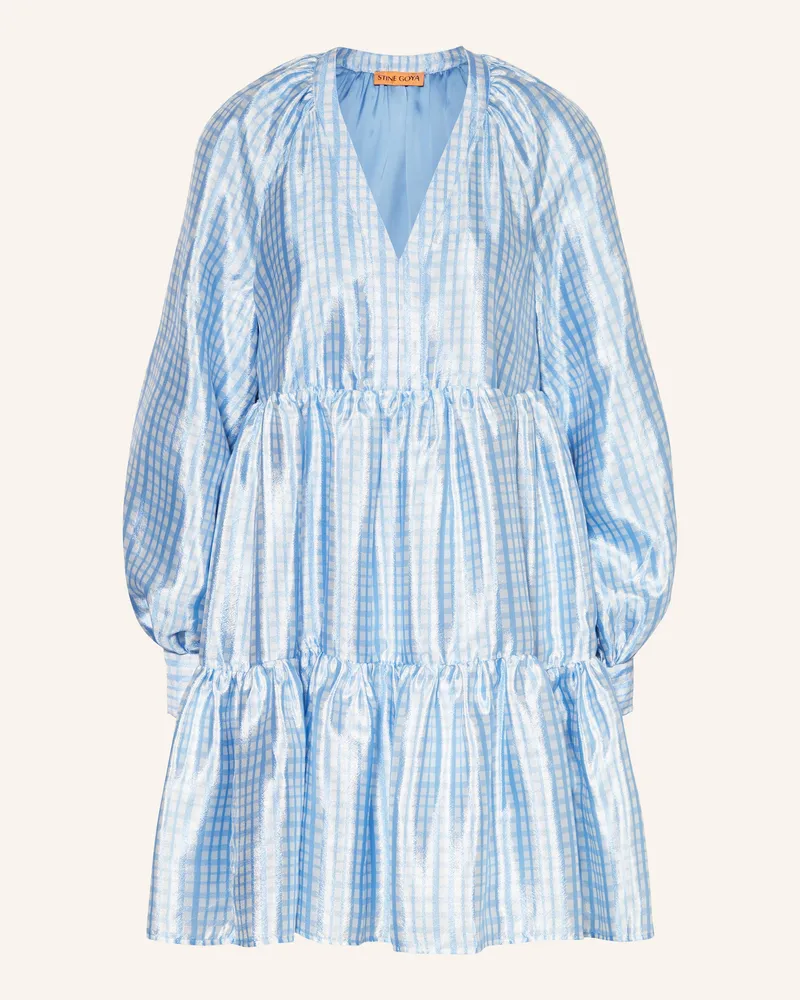 Stine Goya Kleid Jasmin blau Hellblau