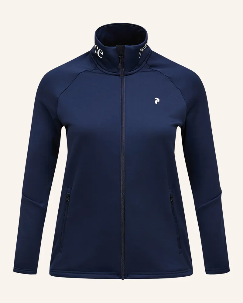Peak Performance Midlayer-Jacke RIDER ESSENTIALS Dunkelblau