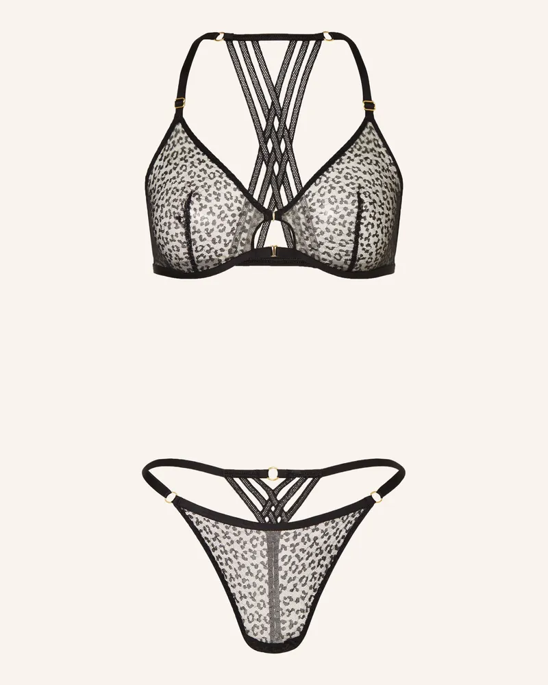 Aubade Set CLOUD NINE: Triangel-BH und String Schwarz