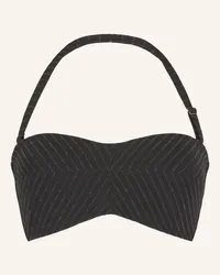 LingaDore Bikini top Bandeau Schwarz