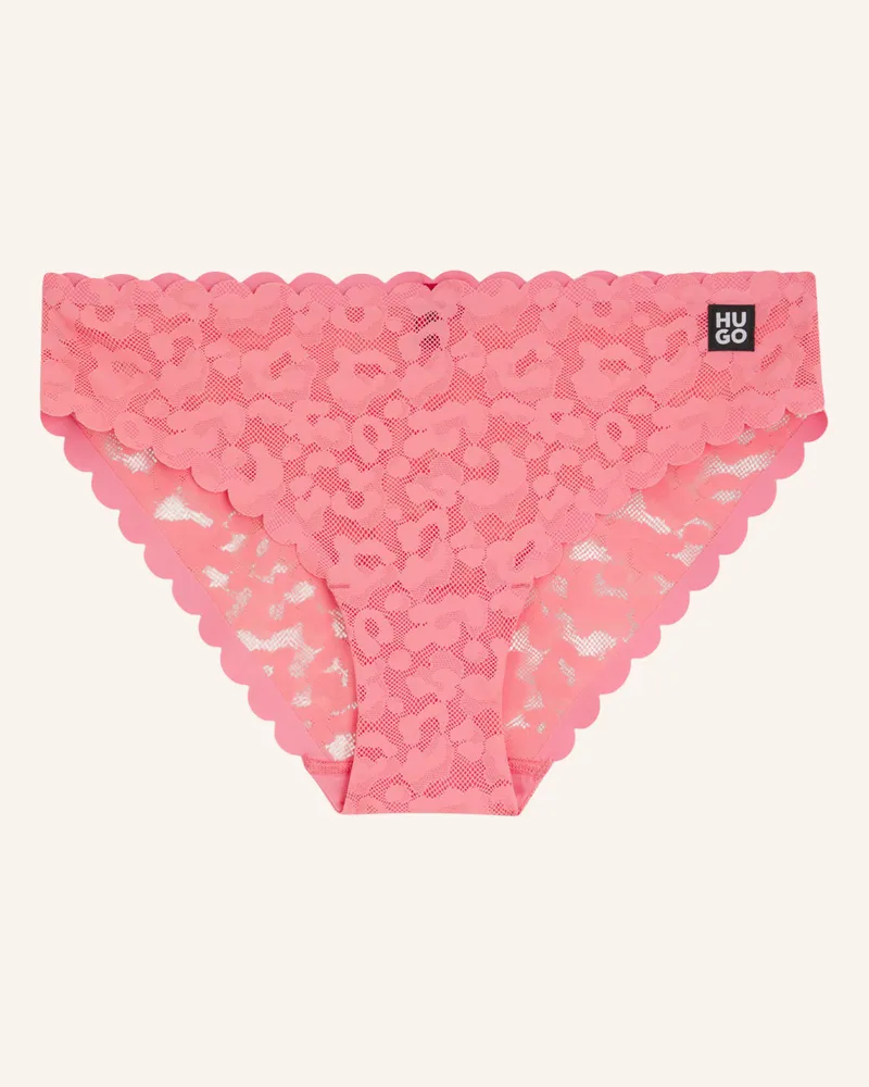 HUGO BOSS Slip BRIEF LEO LACE Hellrot