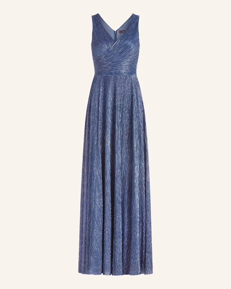 Vera Mont Abendkleid mit Glitzergarn Dunkelblau