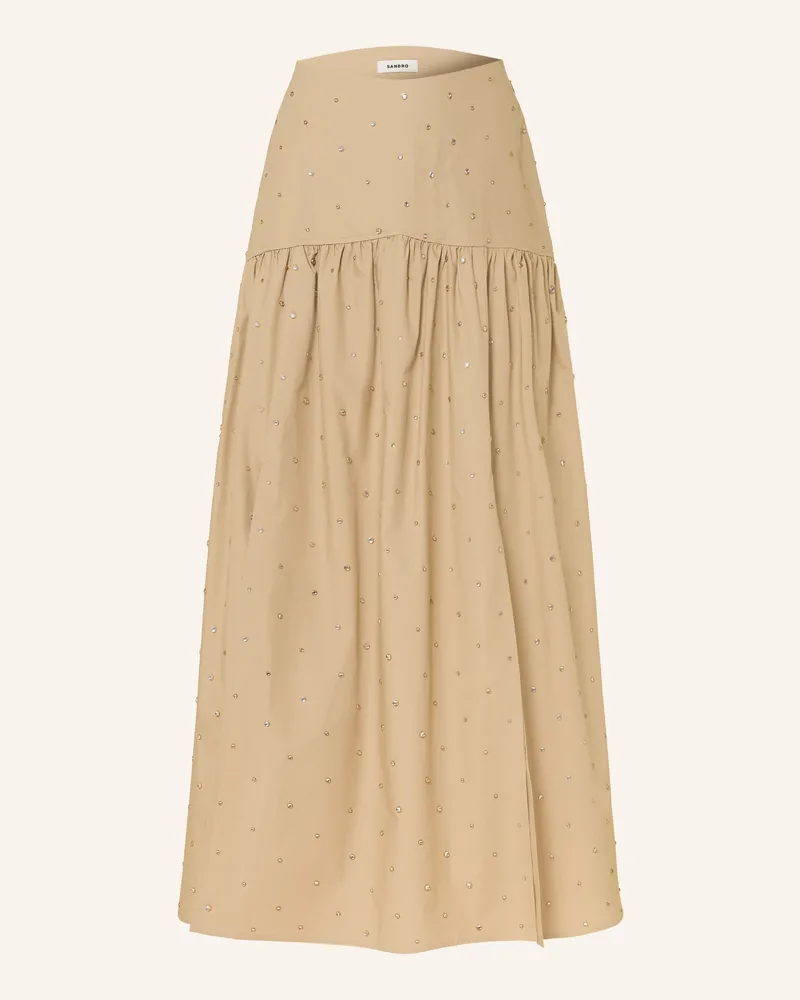 Sandro Rock Mit Schmucksteinen beige Beige